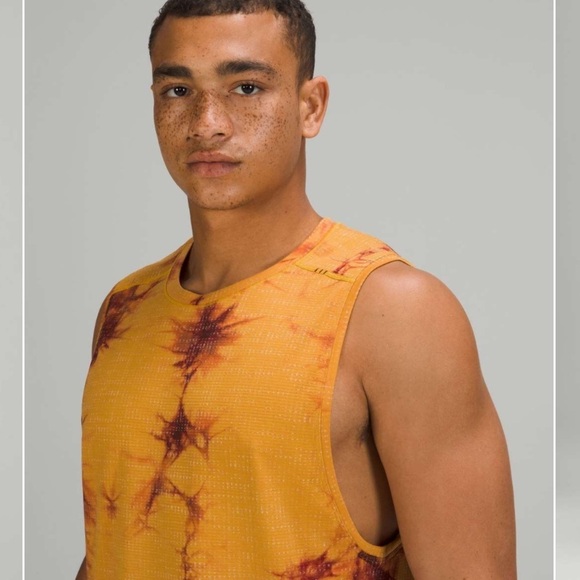 Lululemon Metal Vent Tech Sleeveless 2.0 Tank Disconnect Marble Dye Soleil Med - Picture 11 of 14